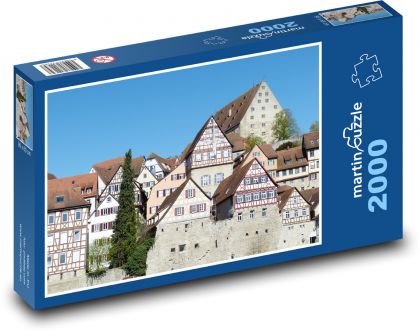 Schwäbisch Hall - Německo - Puzzle 2000 dílků, rozměr 90x60 cm
