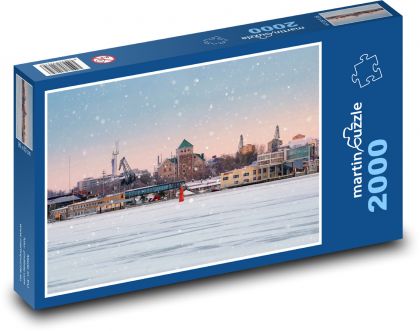 Zamek Turku - Finlandia - Puzzle 2000 elementów, rozmiar 90x60 cm