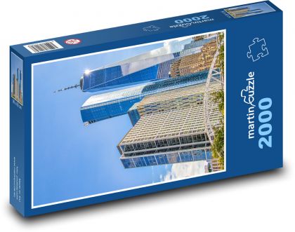 New York - mrakodrapy - Puzzle 2000 dielikov, rozmer 90x60 cm 
