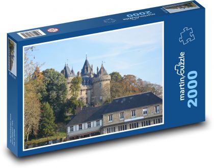 Schloss Combourg - Frankreich - Puzzle - 2000 Teile