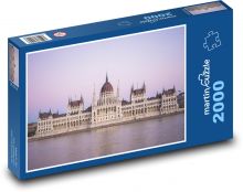 Maďarský parlament - Dunaj Puzzle 2000 dílků - 90 x 60 cm
