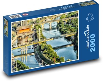 Würzburg - Niemcy - Puzzle 2000 elementów, rozmiar 90x60 cm