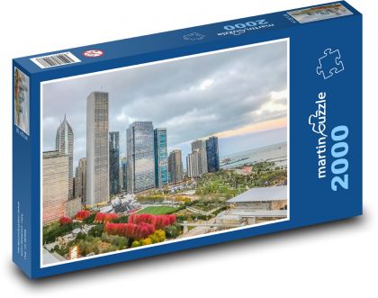 Chicago - Wolkenkratzer - Puzzle - 2000 Teile