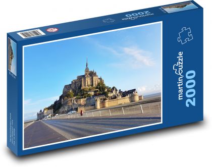 Mont Saint Michel - France - Puzzle 2000 pieces, size 90x60 cm 