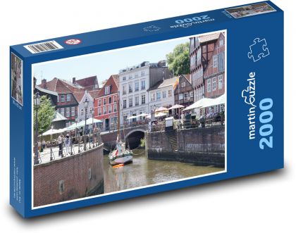 Städtische Schifff - Puzzle - 2000 Teile
