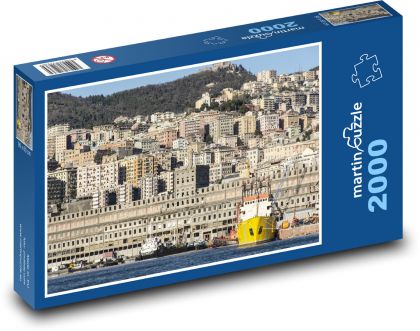 Genoa Port - Puzzle 2000 pieces, size 90x60 cm 