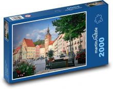 Historické námestie Puzzle 2000 dielikov - 90 x 60 cm