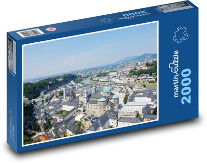 Salzburg - Austria - Puzzle 2000 elementów, rozmiar 90x60 cm
