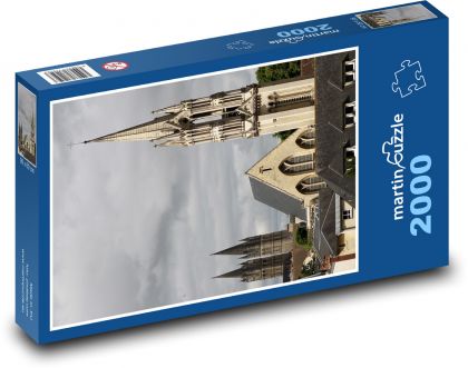 Kostel svatého Pierra - Paříž, Francie - Puzzle 2000 dílků, rozměr 90x60 cm