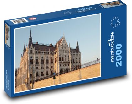 Parlament - Budapešť, Maďarsko - puzzle 2000 dílků