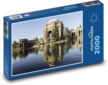 San Francisco - Architektúra - Puzzle 2000 dielikov, rozmer 90x60 cm 