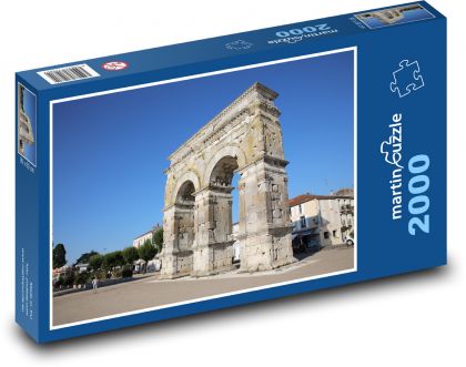 Brána - architektura - puzzle 2000 dílků