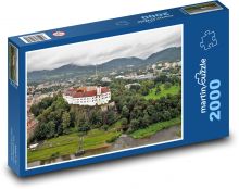 Děčín - zámek, Česká republika Puzzle 2000 dílků - 90 x 60 cm