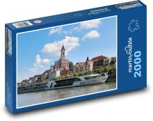 Kostel - výletní loď Puzzle 2000 - 90x60 cm