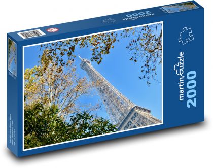 Eiffel Tower - Paris, France - Puzzle 2000 pieces, size 90x60 cm 