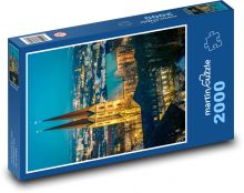 Noční město Puzzle 2000 - 90x60 cm