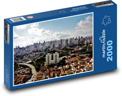 Sao Paulo - Brazílie - puzzle 2000 dílků
