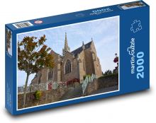 Kościół - Wielka Brytania, Anglia Puzzle 2000 elementów - 90x60 cm