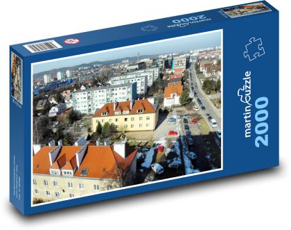 Gdaňsk - Polsko - Puzzle 2000 dílků, rozměr 90x60 cm
