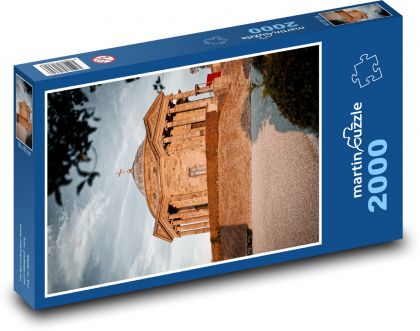 Kaplnka - pamätník, mauzóleum - Puzzle 2000 dielikov, rozmer 90x60 cm 