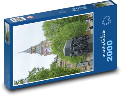 Big Ben - Londýn, Anglie - Puzzle 2000 dílků, rozměr 90x60 cm