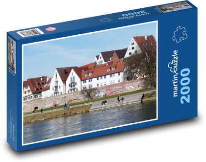 Ulm - Nemecko - Puzzle 2000 dielikov, rozmer 90x60 cm 