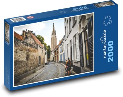 Bruges - Belgium - Puzzle 2000 pieces, size 90x60 cm 