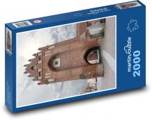 Brama młyńska - Templin, Niemcy Puzzle 2000 elementów - 90x60 cm