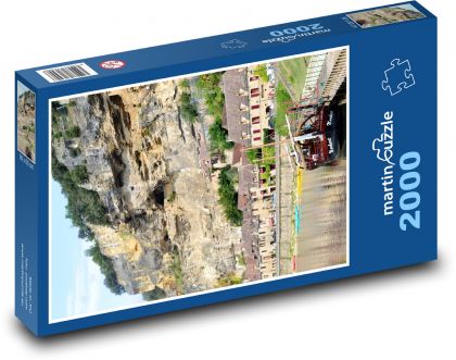 Skalnaté pobrežie - Puzzle 2000 dielikov, rozmer 90x60 cm 