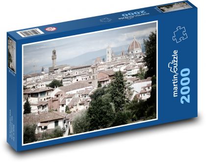 Katedra we Florencji - Włochy - Puzzle 2000 elementów, rozmiar 90x60 cm