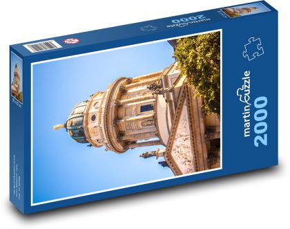 Francouzská katedrála - Puzzle 2000 dílků, rozměr 90x60 cm