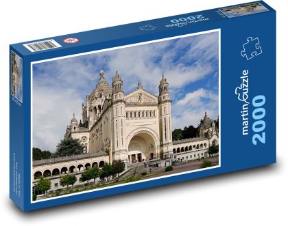 Kostol - katedrála - Puzzle 2000 dielikov, rozmer 90x60 cm 
