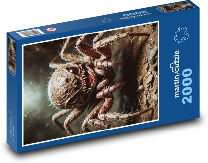 Pavúk - monštrum - Puzzle 2000 dielikov, rozmer 90x60 cm 