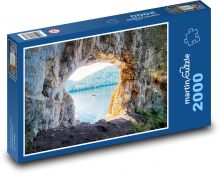 Okno v skale Puzzle 2000 dielikov - 90 x 60 cm