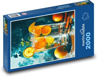 Koktejly - puzzle 2000 dílků