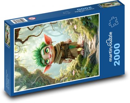 Troll - Puzzle 2000 dílků, rozměr 90x60 cm