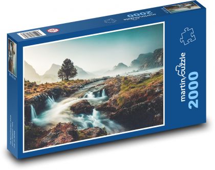 Wasserfall - Puzzle - 2000 Teile