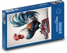 Rooster in boots Puzzle 2000 pieces - 90 x 60 cm