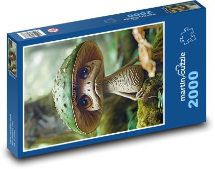 Gąbka - Puzzle 2000 elementów, rozmiar 90x60 cm