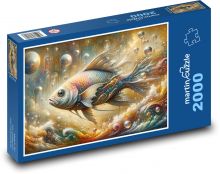 Fantasiefisch Puzzle 2000 Teile - 90 x 60 cm