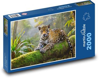 Jaguar - Puzzle 2000 dielikov, rozmer 90x60 cm 