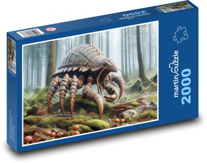 Mimozemské zviera - Puzzle 2000 dielikov, rozmer 90x60 cm 