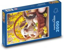 Veľkonočné vajíčka Puzzle 2000 dielikov - 90 x 60 cm