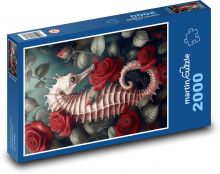 Mořský koník Puzzle 2000 dílků - 90 x 60 cm