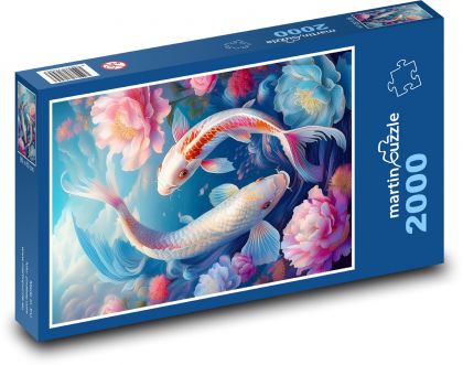 Farbiger Fisch - Puzzle - 2000 Teile
