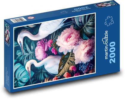 Volavky fantasy - puzzle 2000 dílků