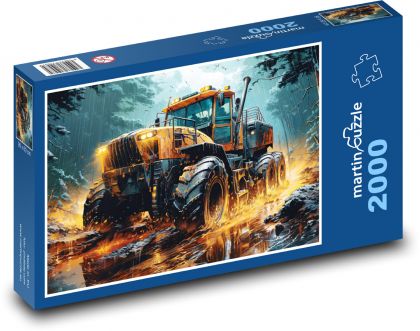 Traktor fantasy - puzzle 2000 dílků