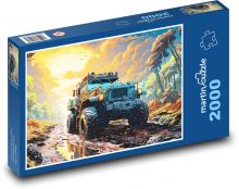 Nákladní auto  Puzzle 2000 dílků - 90 x 60 cm