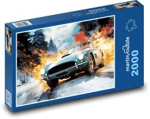 Auto fantasy Puzzle 2000 - 90x60 cm