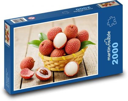 Litschi - Obst - Puzzle - 2000 Teile